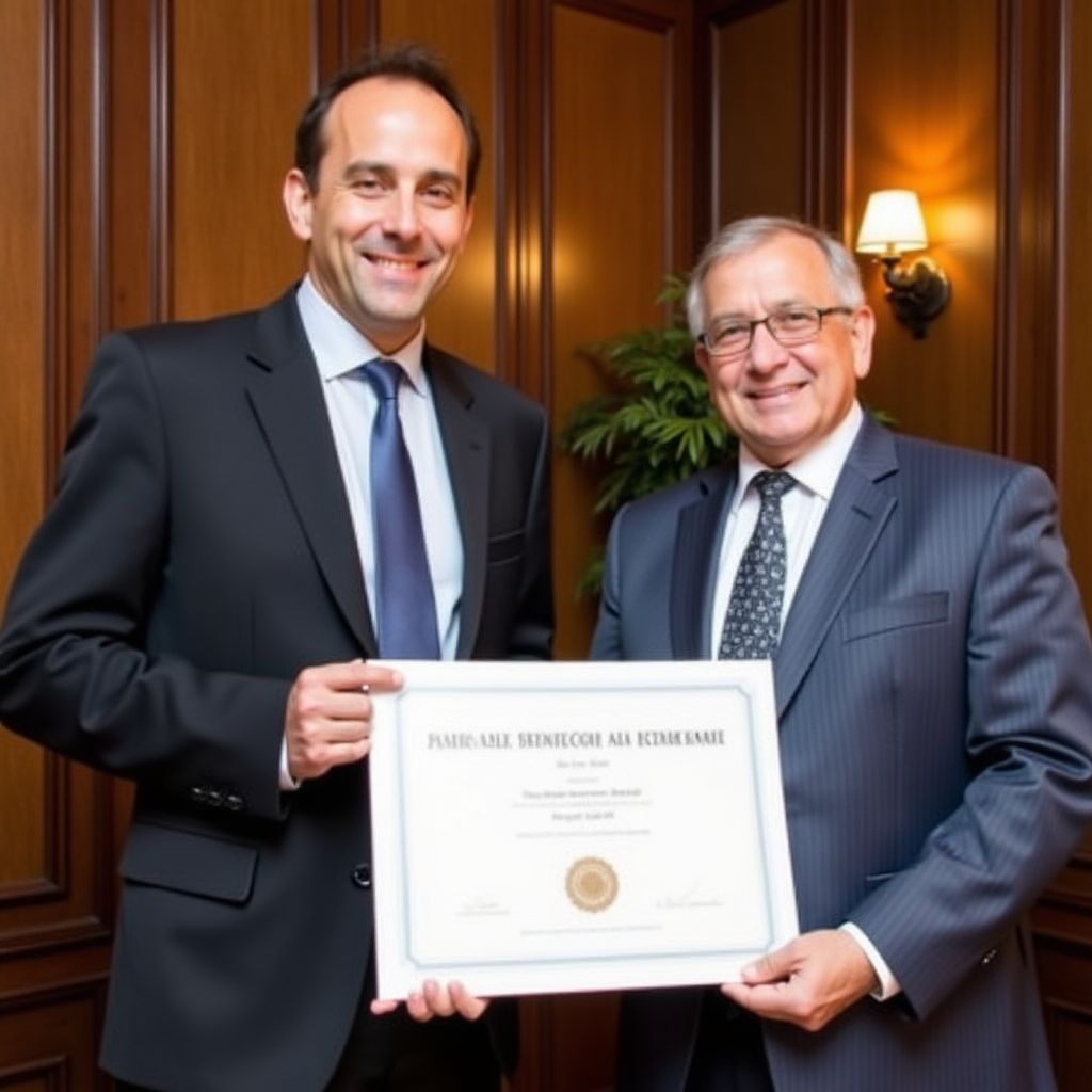Premio recibido por excelencia en análisis financiero